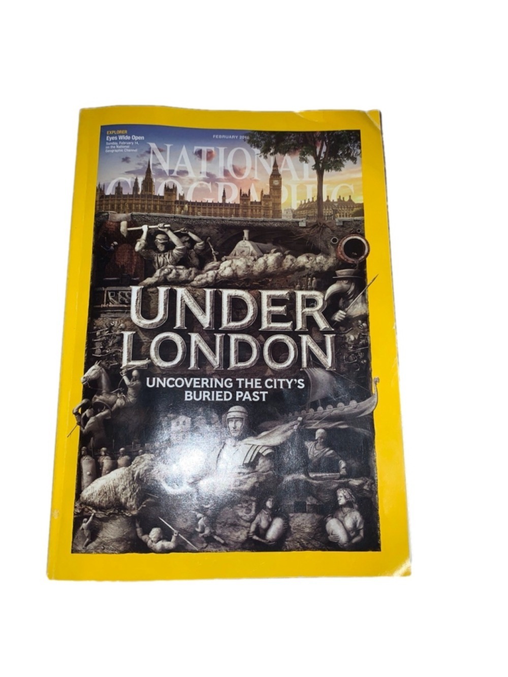 National Geographic Under London Feb 2016 Coffee Table Book